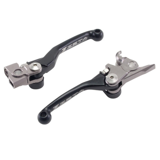 ZETA LEVER SET PIVOT | 250-450SX/EXC brembo HQV. | FORGED | BLACK