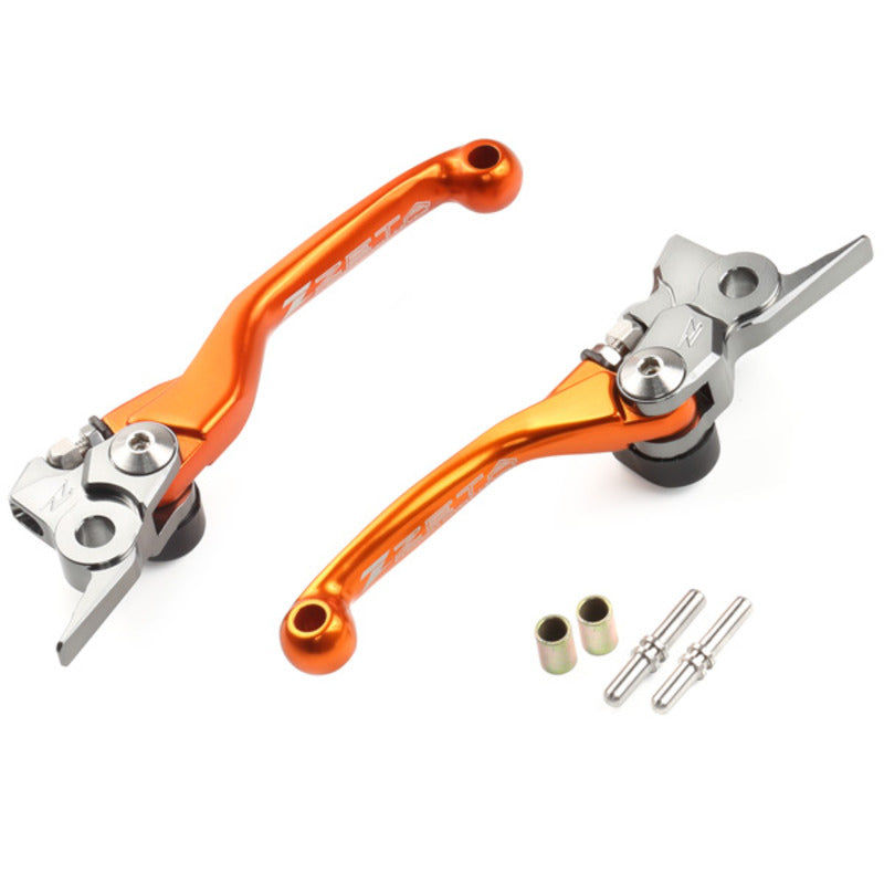 ZETA LEVER SET PIVOT | 250-450SX/EXC brembo HQV. | FORGED | ORANGE