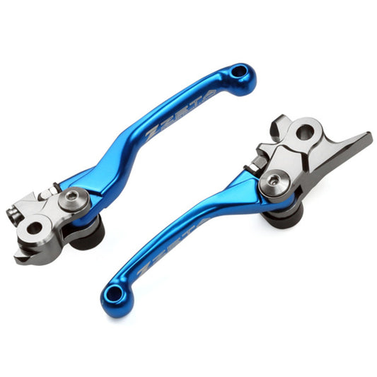 ZETA LEVER SET PIVOT | KTM/HQV TC125/250'14-,FC250-450'16-,TE125'14-16,TE150-300,FE/TX/FX'17 | FORGED | H-BLUE