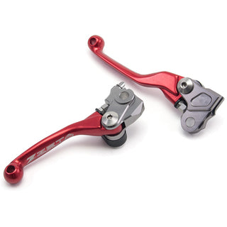 ZETA LEVER SET PIVOT | CRF250R/450R'07- | FORGED | RED